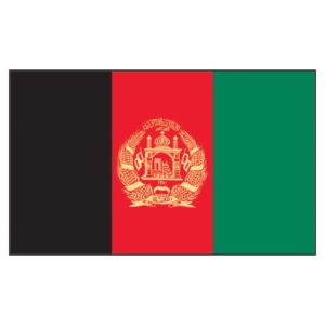 Afghanistan National Flag - Nylon 4X6'