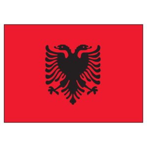 Albania National Flag - Nylon 3X5'