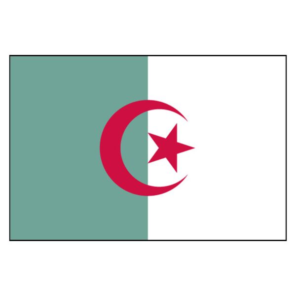 Algeria National Flag - Nylon 4X6'