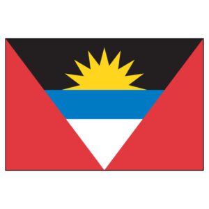 Antigua & Barbuda National Flag - Nylon 3X5'