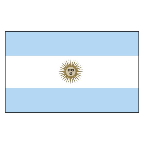 Argentina National Flag - Nylon 3X5'