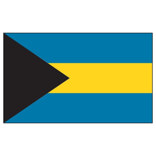 Bahamas National Flag - Nylon 3X5'