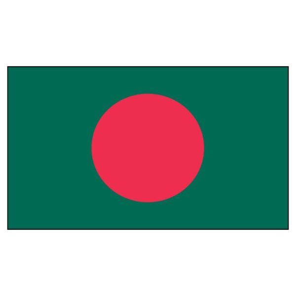 Bangladesh National Flag - Nylon 3X5'