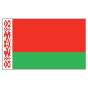 Belarus National Flag - Nylon 3X5'