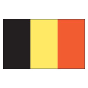 Belgium National Flag - Nylon 3X5'