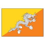 Bhutan National Flag - Nylon 3X5'