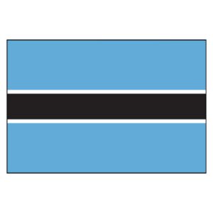 Botswana National Flag - Nylon 3X5'