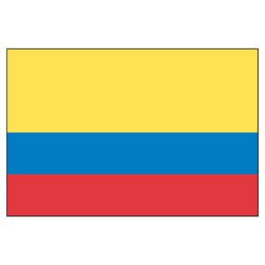 Colombia National Flag - Nylon 4X6'