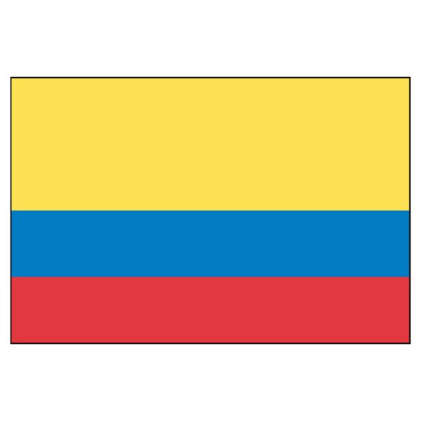 Colombia National Flag - Nylon 5X8'