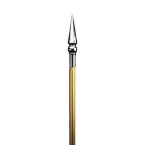 Conical Spear Gold Metal