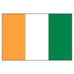 Côte d'Ivoire National Flag - Nylon 5X8'