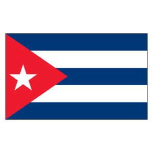 Cuba National Flag - Nylon 5X8'