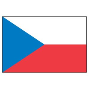 Czech Republic National Flag - Nylon 3X5'