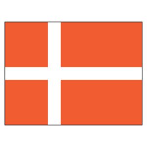 Denmark National Flag - Nylon 5X8'