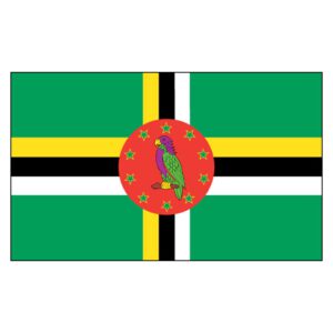 Dominica National Flag - Nylon 3X5'
