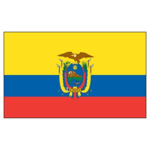 Ecuador National Flag - Nylon 3X5'