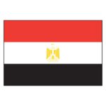 Egypt National Flag - Nylon 3X5'