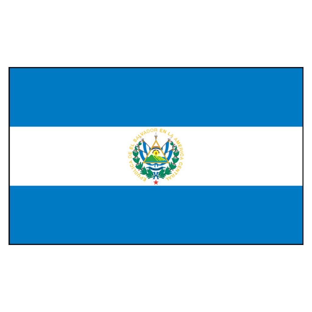 El Salvador National Flag Nylon 3X5' Fly American Flags