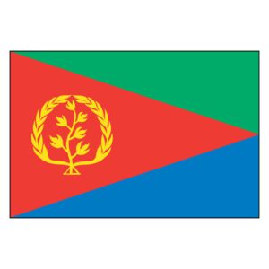Eritrea National Flag - Nylon 3X5'