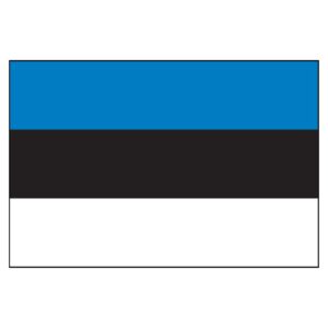 Estonia National Flag - Nylon 3X5'
