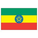 Ethiopia National Flag - Nylon 4X6'