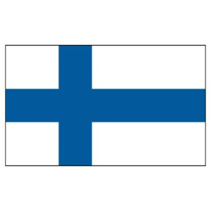 Finland National Flag - Nylon 3X5'