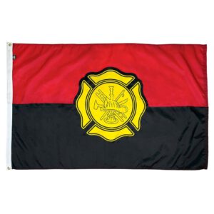 Fireman Remembrance Flag - Nylon 8X12'