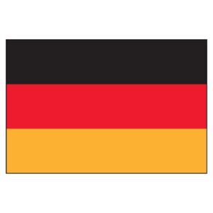 Germany National Flag - Nylon 3X5'