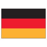 Germany National Flag - Nylon 4X6'