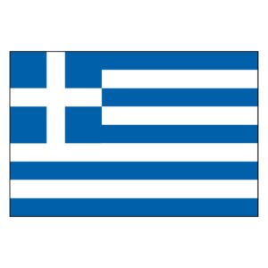 Greece National Flag - Nylon 4X6'