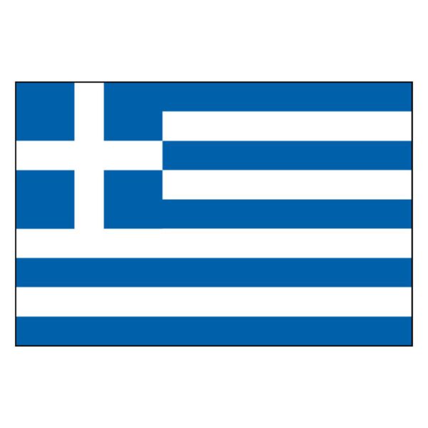 Greece National Flag - Nylon 5X8'
