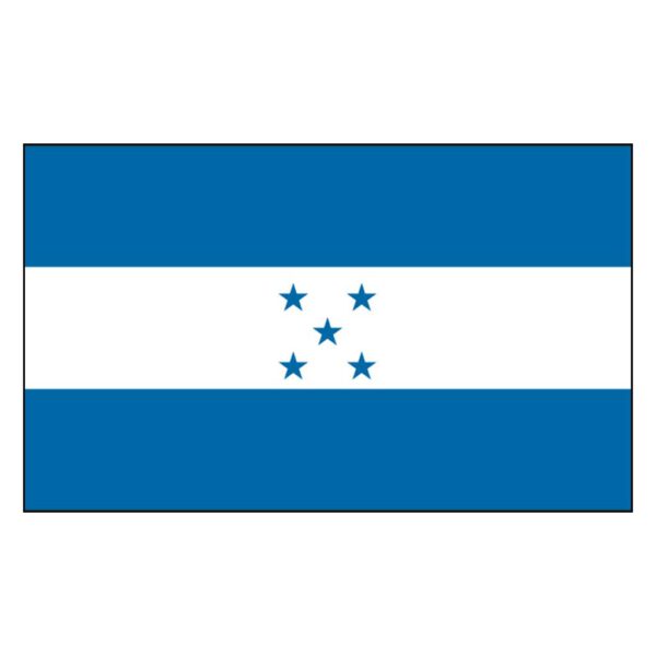 Honduras National Flag - Nylon 3X5'