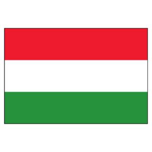 Hungary National Flag - Nylon 3X5'