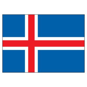 Iceland National Flag - Nylon 3X5'