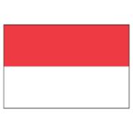 Indonesia National Flag - Nylon 4X6'
