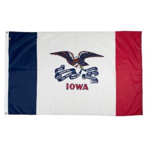 Iowa State Flag - Nylon 8x12'