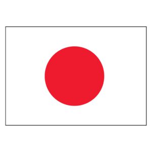 Japan National Flag - Nylon 3X5'