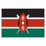 Kenya National Flag - Nylon 4X6'