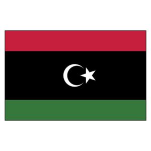 Libyan Arab Jamahiriya National Flag - Nylon 4X6'