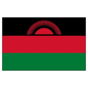 Malawi National Flag - Nylon 5X8'