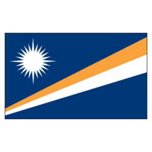 Marshall Islands National Flag - Nylon 3X5'