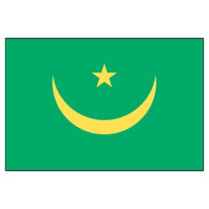 Mauritania National Flag - Nylon 3X5'