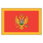 Montenegro National Flag - Nylon 3X5'