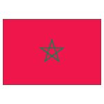 Morocco National Flag - Nylon 4X6'