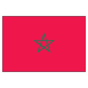 Morocco National Flag - Nylon 5X8'