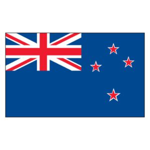 New Zealand National Flag - Nylon 3X5'