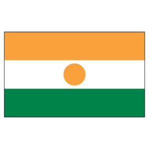 Niger National Flag - Nylon 3X5'
