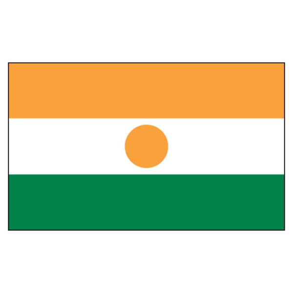 Niger National Flag - Nylon 4X6'