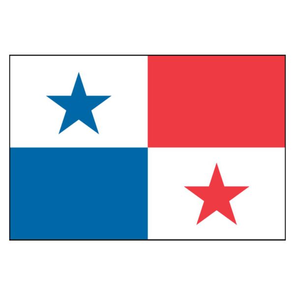 Panama National Flag - Nylon 3X5'