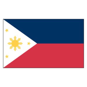 Philippines National Flag - Nylon 3X5'